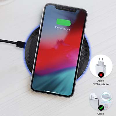 10W Wireless Charger Qi Wireless Charger Fast Charging Pad Dock Charging Stand for Mobile Phone