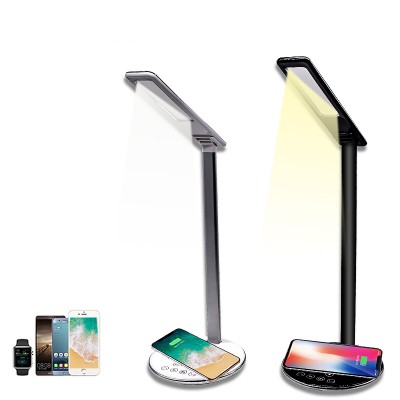 New Product 2019 Trend Led Table Lamp Wireless Charger Touch Sensor Charging pad Dock station